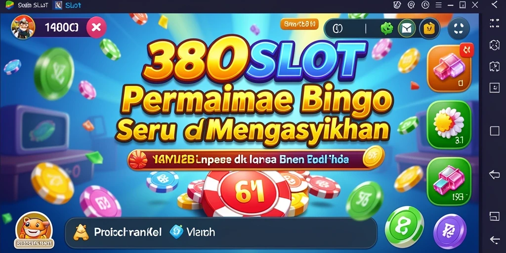 Tampilan gameplay Bingo yang seru di 380SLOT.