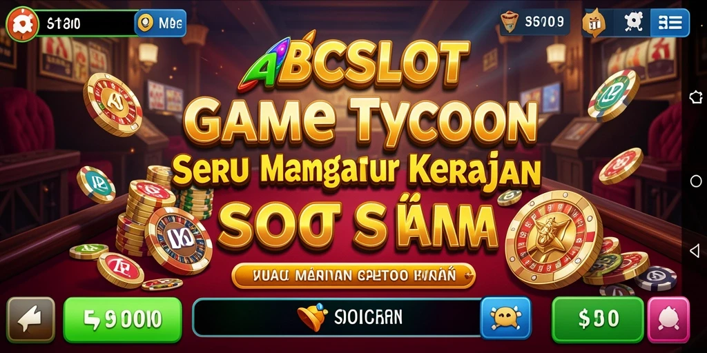 Tampilan gameplay menarik dari ABCSLOT yang menggambarkan keseruan dunia Tycoon.