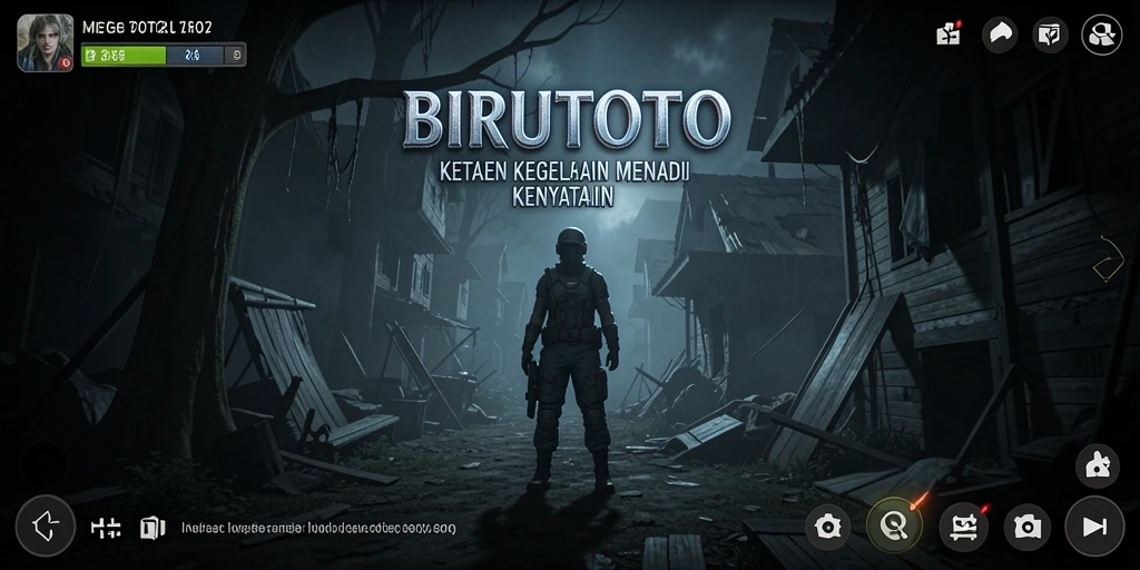 Menampilkan gameplay menakutkan di dunia penuh kegelapan dan misteri.