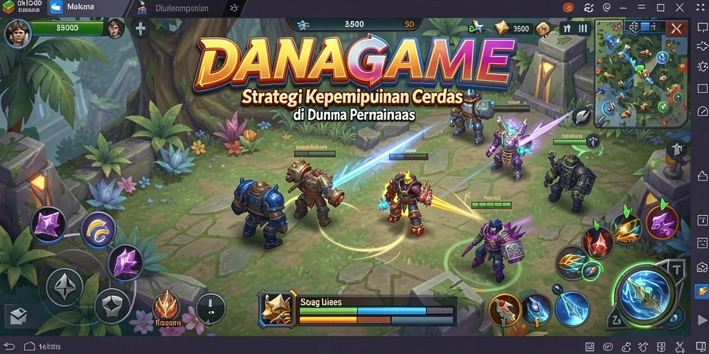 Gameplay strategis yang mendebarkan di DANAGAME.