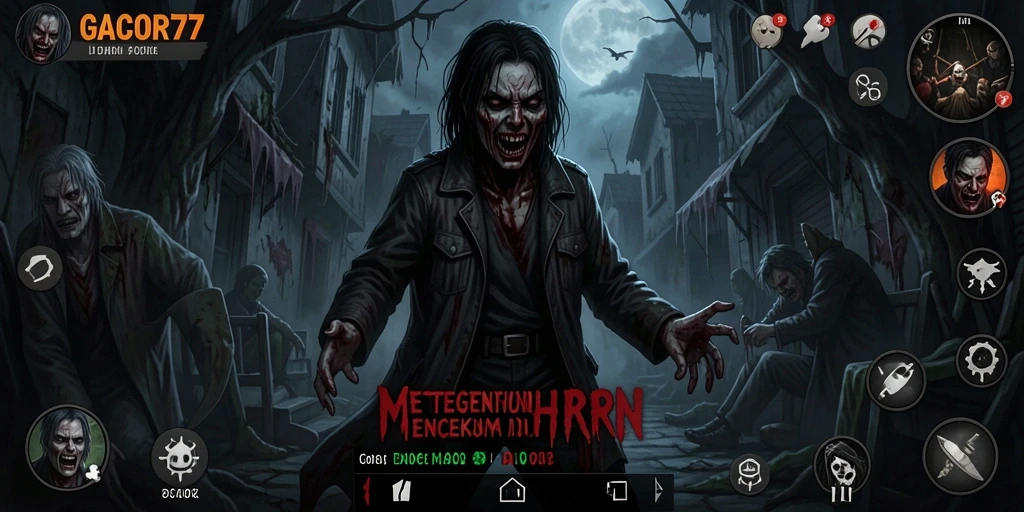 Gameplay menegangkan dengan elemen horror yang kental.
