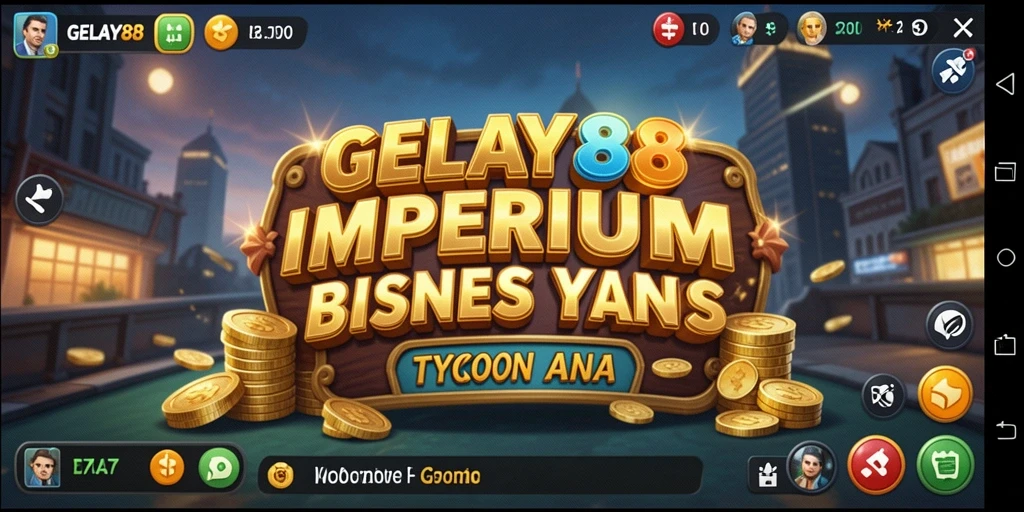 Gameplay Tycoon yang seru dan menantang di GELAY88.