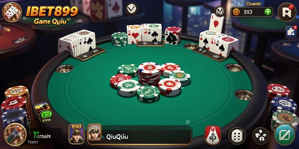 Gameplay QiuQiu yang seru di IBET899.