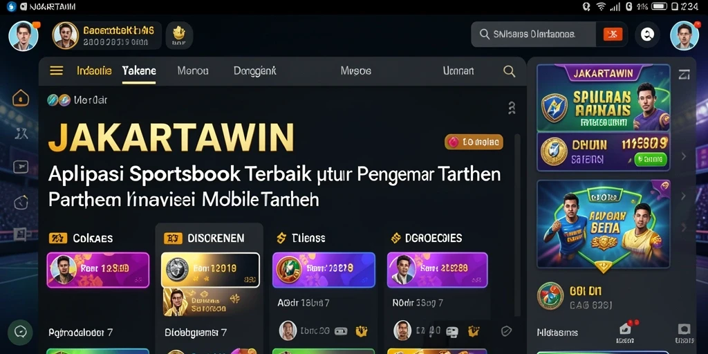 Tampilan menarik dari <strong>JAKARTAWIN</strong> saat melakukan taruhan olahraga.