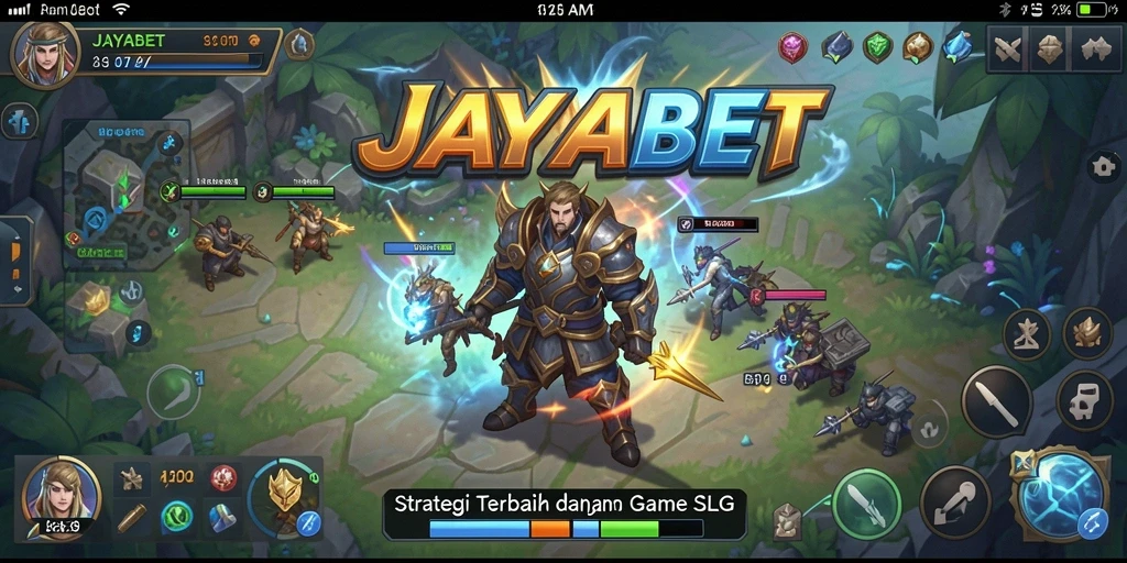 Tampilan utama gameplay JAYABET yang menegangkan.