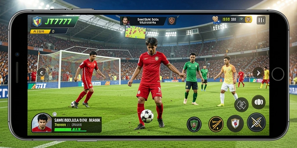 Gameplay JT777 yang seru dan penuh aksi di lapangan.
