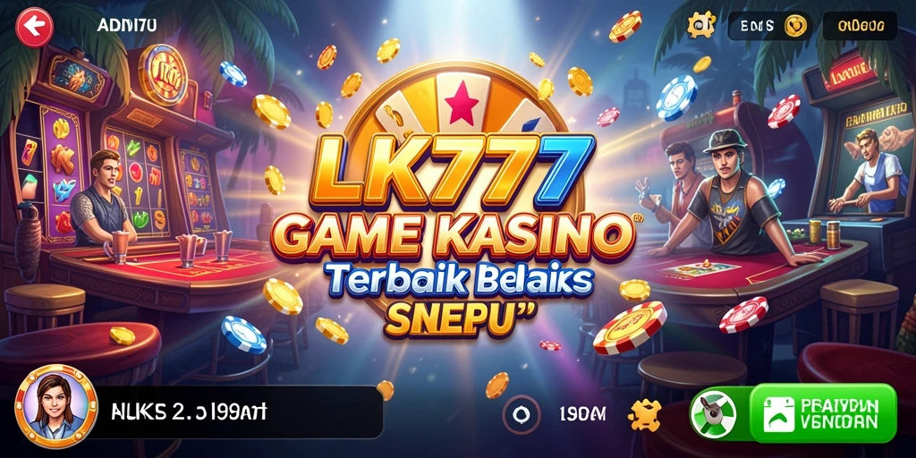 Tampilan gameplay LK777 yang menakjubkan dan penuh aksi kasino.