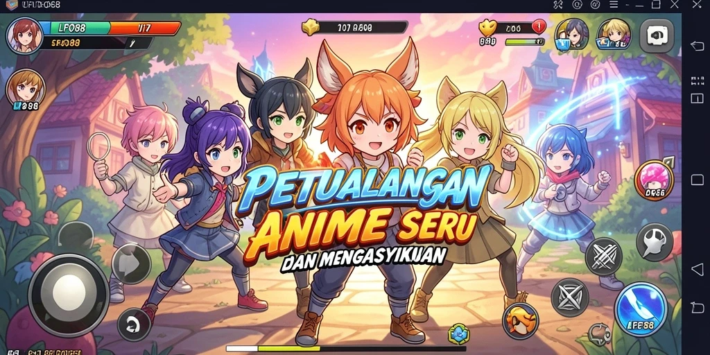 Tampilan gameplay LPO88 yang penuh warna dan seru.