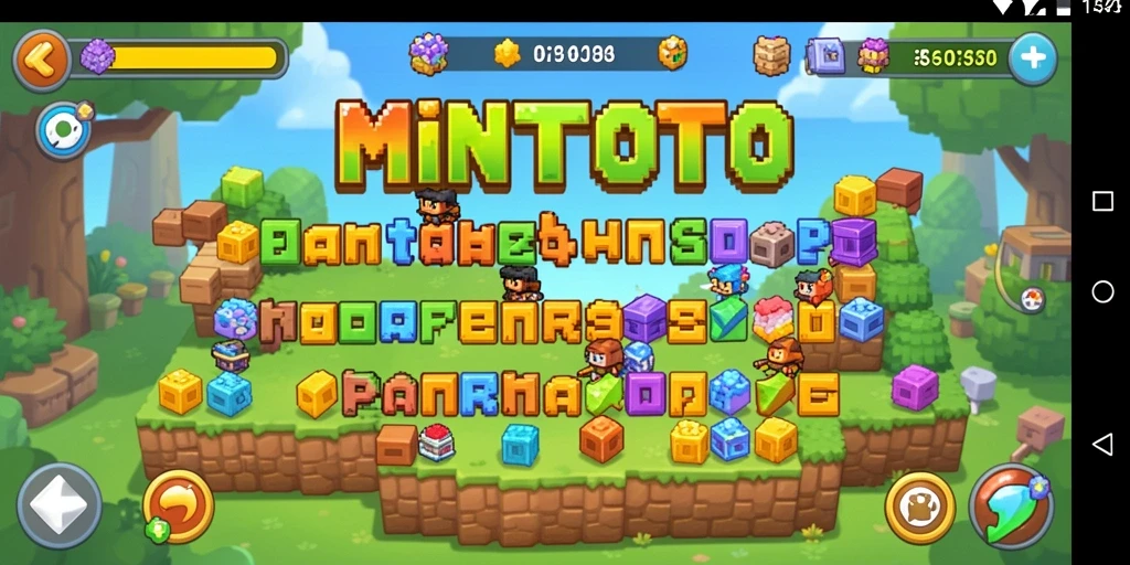 Screenshot gameplay MINTOTO yang menampilkan tantangan puzzle yang menarik.
