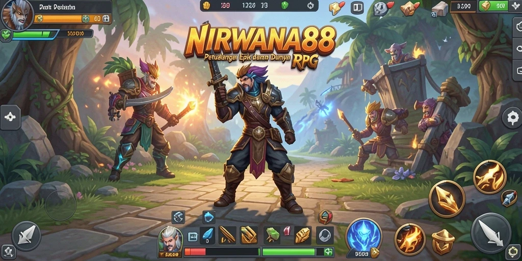 Tampilan menarik dari gameplay NIRWANA88 yang memukau di dunia RPG.