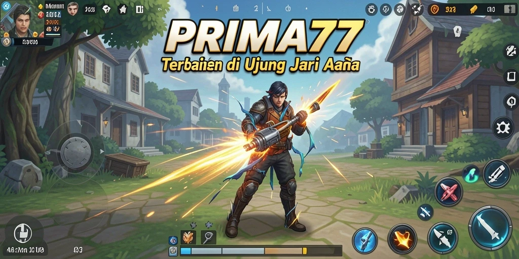 Tampilan gameplay menara pertahanan yang strategis dan menegangkan.