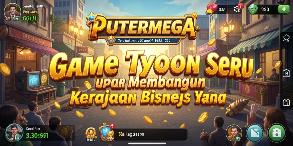 Tangkapan layar menunjukkan gameplay PUTERMEGA yang dinamis dan menarik.