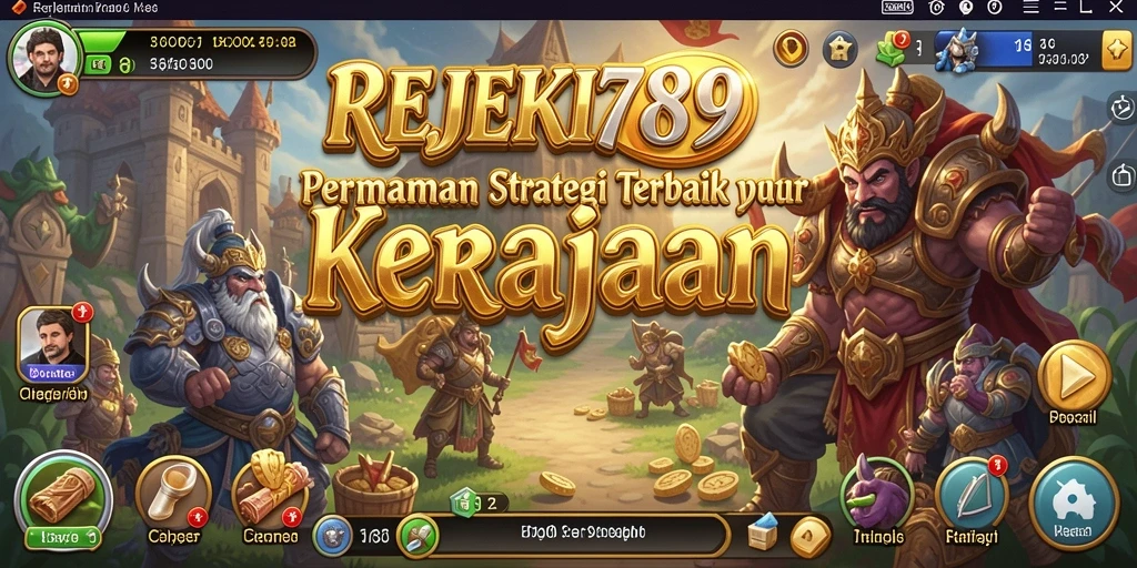 Tampak gameplay yang seru dan strategi mendalam dalam REJEKI789.