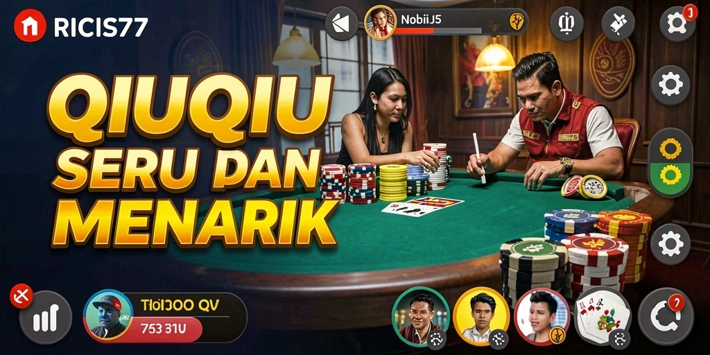 Tampilan screenshot gameplay RICIS77 yang seru dan interaktif.