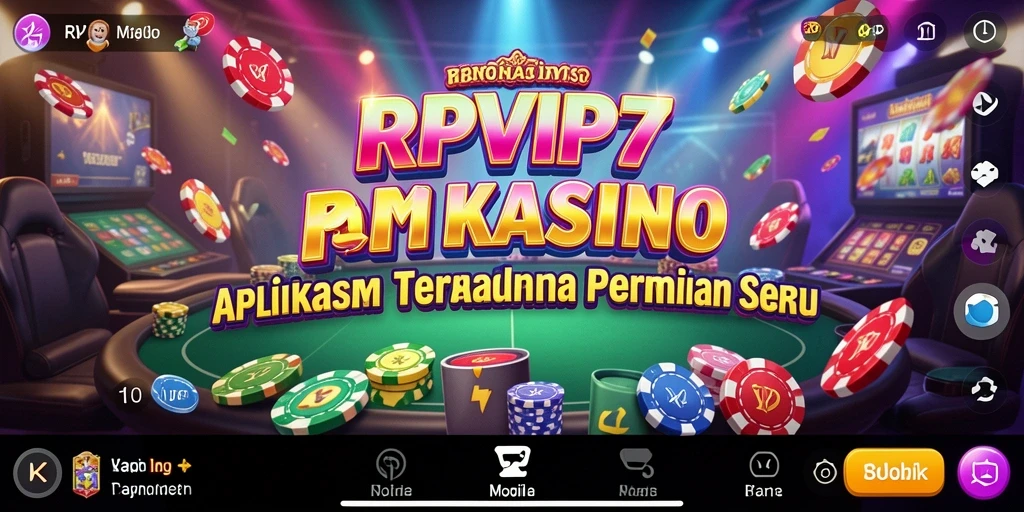 Screenshot gameplay RPVIP7 menunjukkan pengalaman kasino yang mengasyikkan dan interaktif.