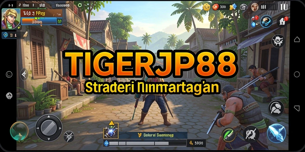 Tampilan gameplay menegangkan di TIGERJP88 dengan strategi yang terampil.
