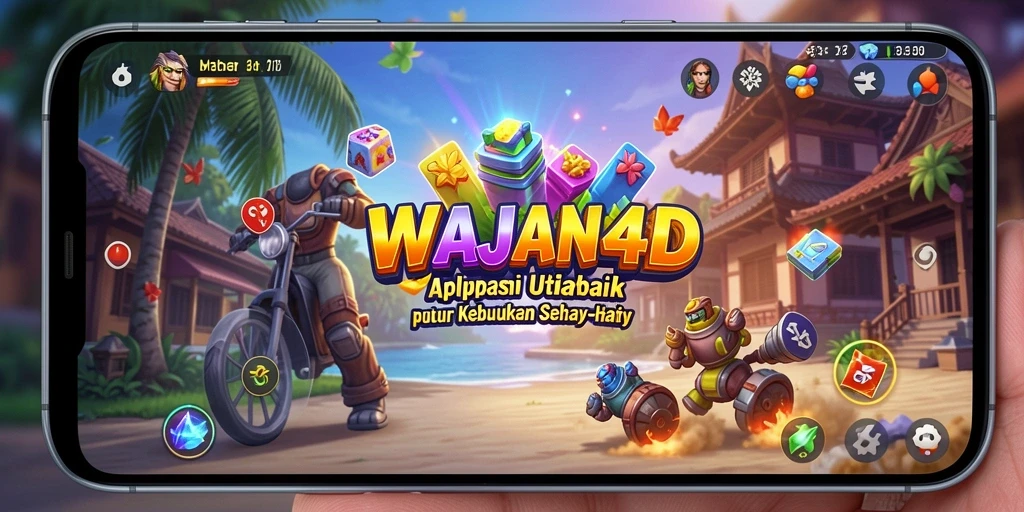 Tampilan antarmuka WAJAN4D yang ramah pengguna dan fungsional.